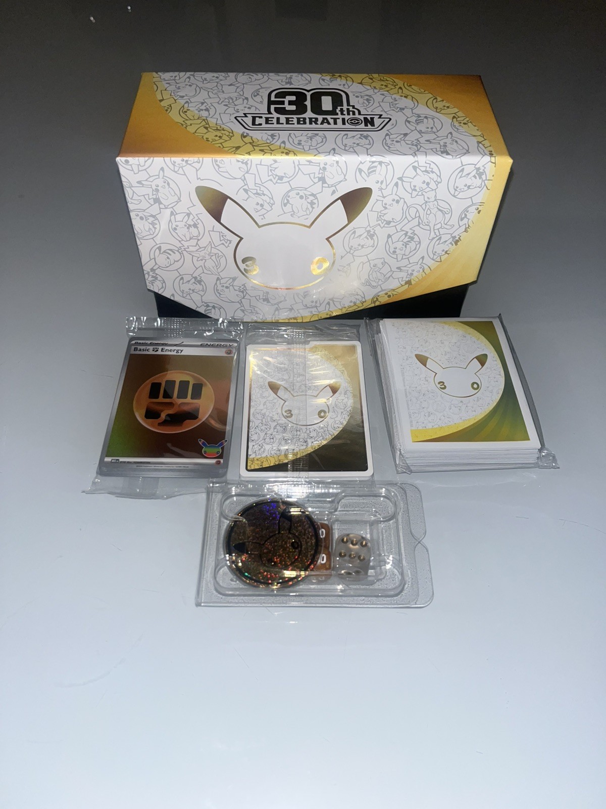 Pokémon 30th Anniversary ETB Empty - No Packs, Promo, or Player’s Guide