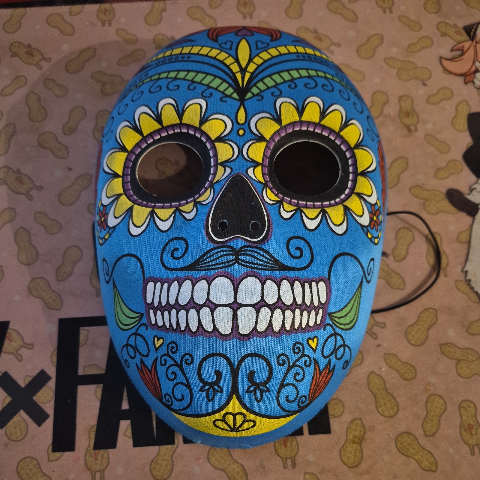 Day of the Dead Plastic Adult Mask Day Of The Dead Full Face Mask Halloween Day of the Dead Plastic Adult Mask Day Of The Dead Full Face Mask Halloween