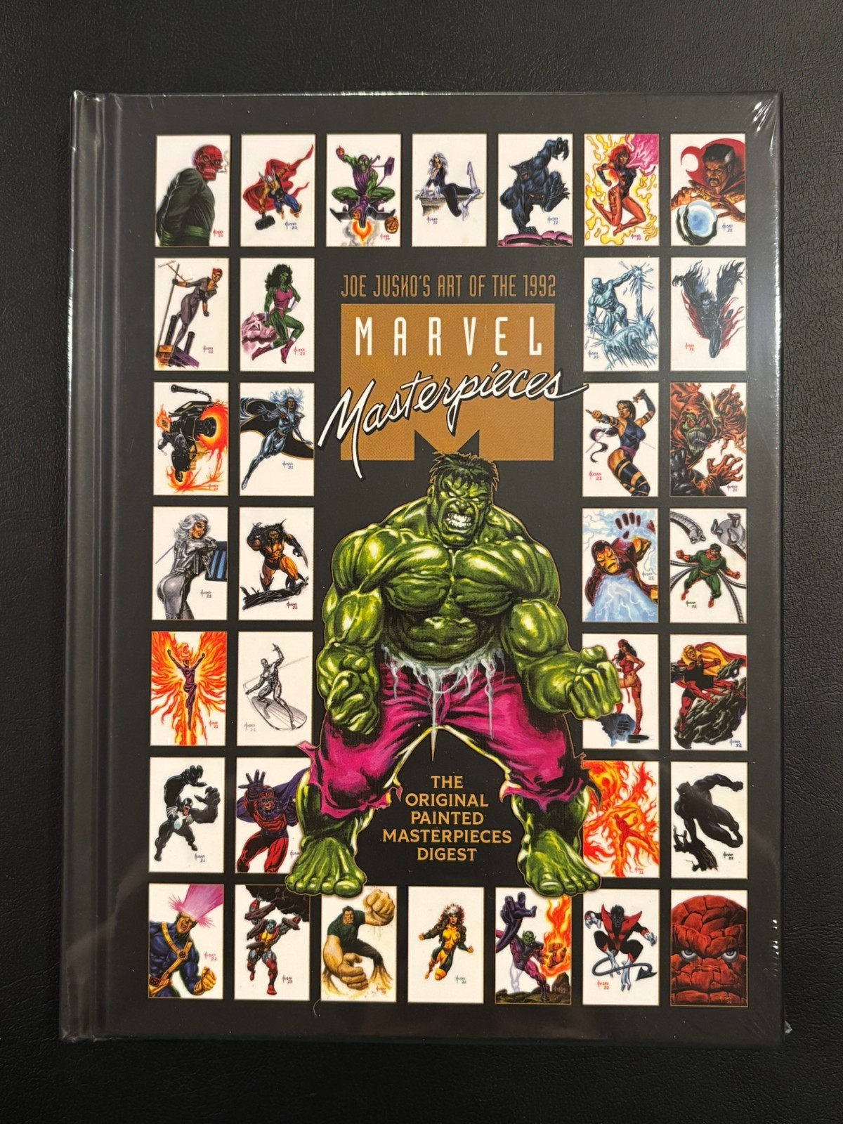 Joe Jusko's Art of the 1992 Marvel Masterpieces Hardcover Digest FACTORY SEALED