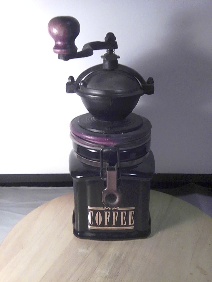 Vintage Hues ‘N Brews Herman Dodge and Sons Coffee Bean Grinder by David Birch Vintage Hues ‘N Brews Herman Dodge and Sons Coffee Bean Grinder by David Birch