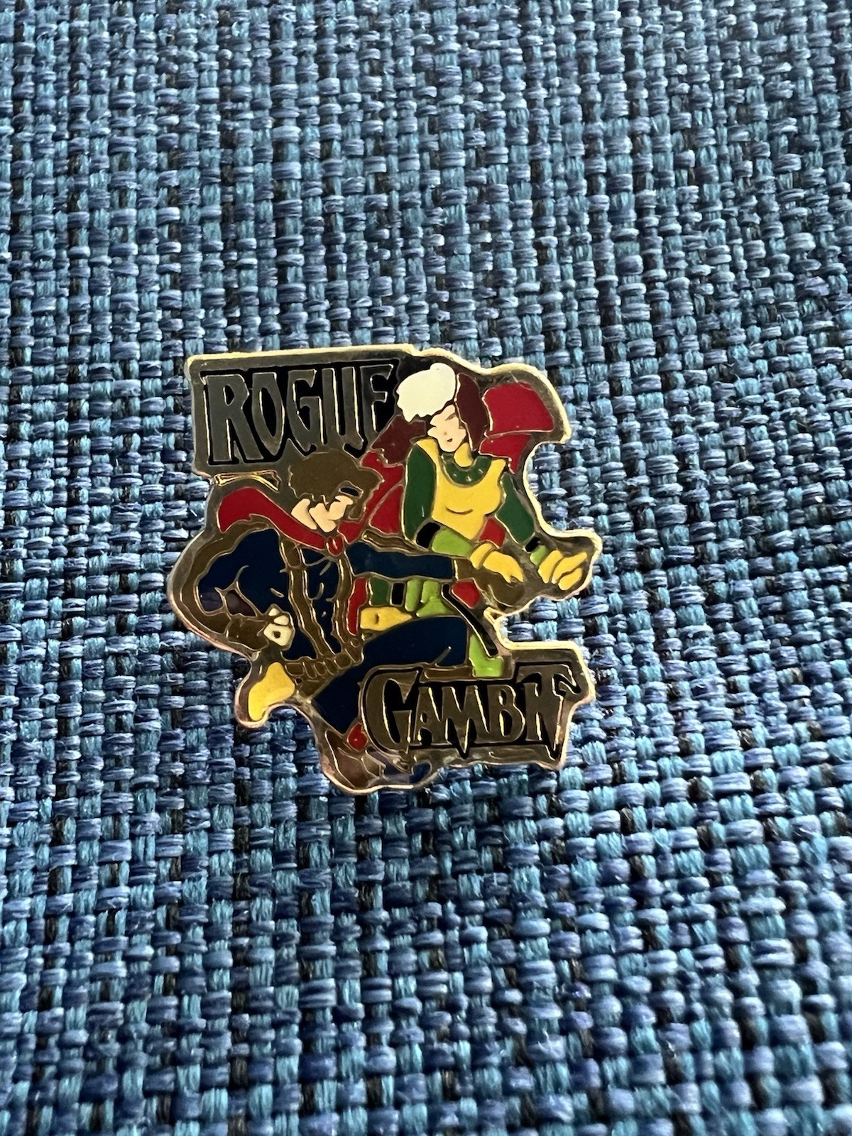 Vintage Rogue Gambit 1996 Marvel Characters. Inc. Pin - RARE