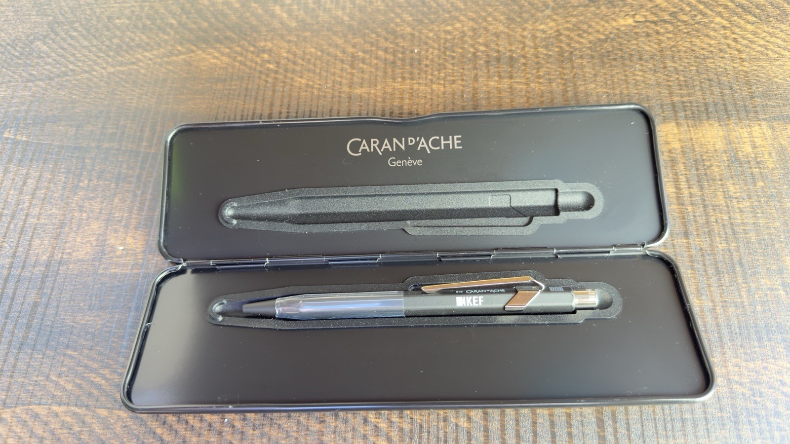 Caran d\'Ache 849 Ballpoint Pen KEF Special Edition - Open box