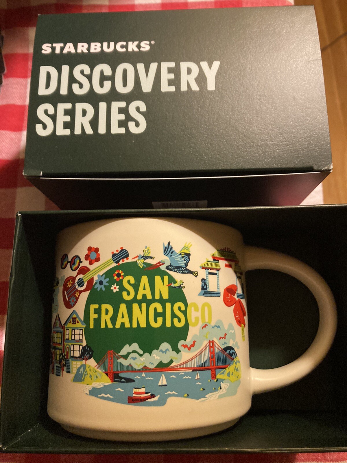 Starbucks San Francisco 14oz. Coffee Mug Discovery Series New In Box w/Tag