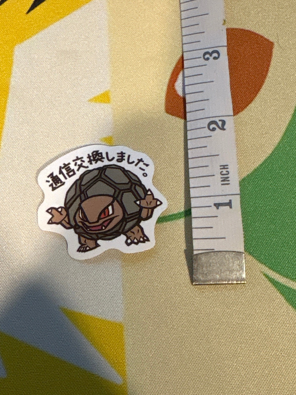 Golem Pokémon Japan Waterproof Vinyl Stickers - Limited Edition