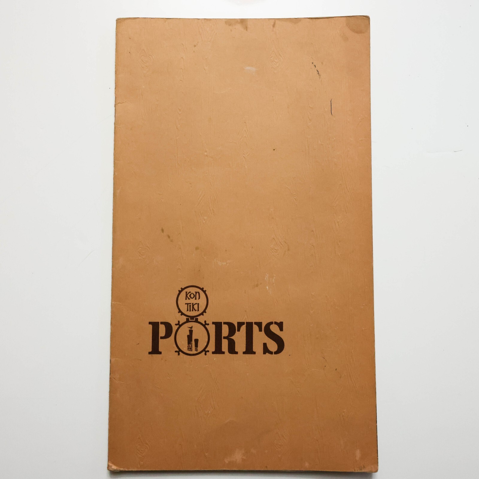 Vintage Kon Tiki Ports Menu Sheraton Chicago Hotel 1960\'s Vintage Kon Tiki Ports Menu Sheraton Chicago Hotel 1960\'s