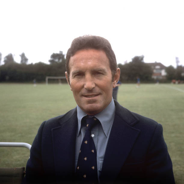 Chelsea manager Dave Sexton. He became the club's assistant co- 1972 Old Photo