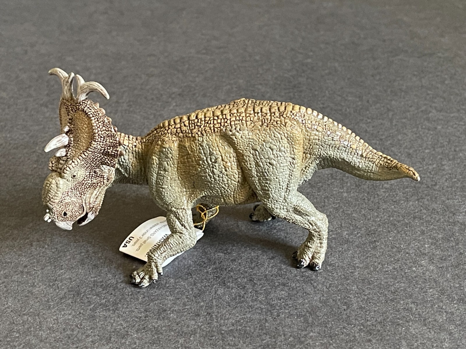 Papo Pachyrhinosaurus Dinosaur Figure Retired Prehistoric Collectible Rare 2009