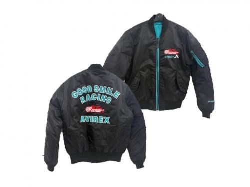 GoodSmile Racing 2026 GSR×AVIREX Team Wear MA-1 Jacket Black M Size New