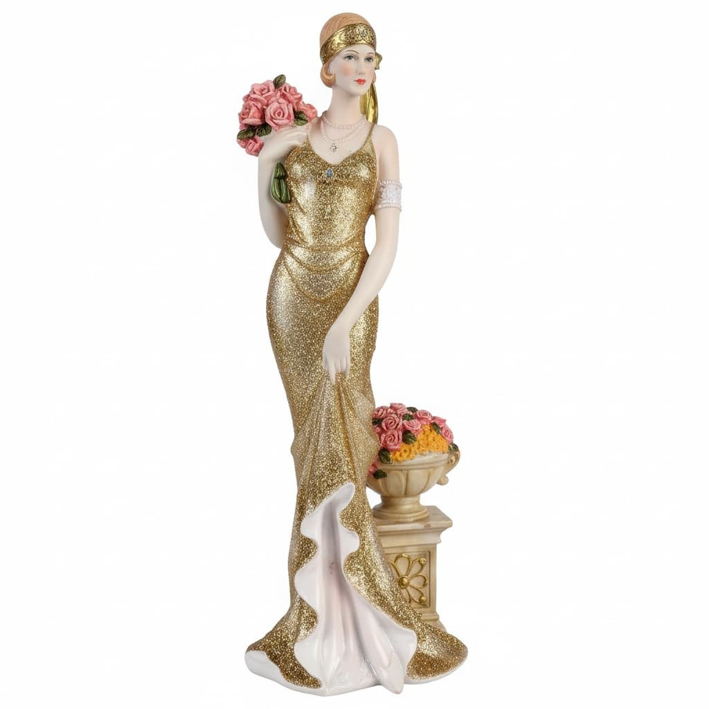 Comfy Hour 13 Inch Victorian Lady Figurine, Glamour Elegance Decor Comfy Hour 13 Inch Victorian Lady Figurine, Glamour Elegance Decor