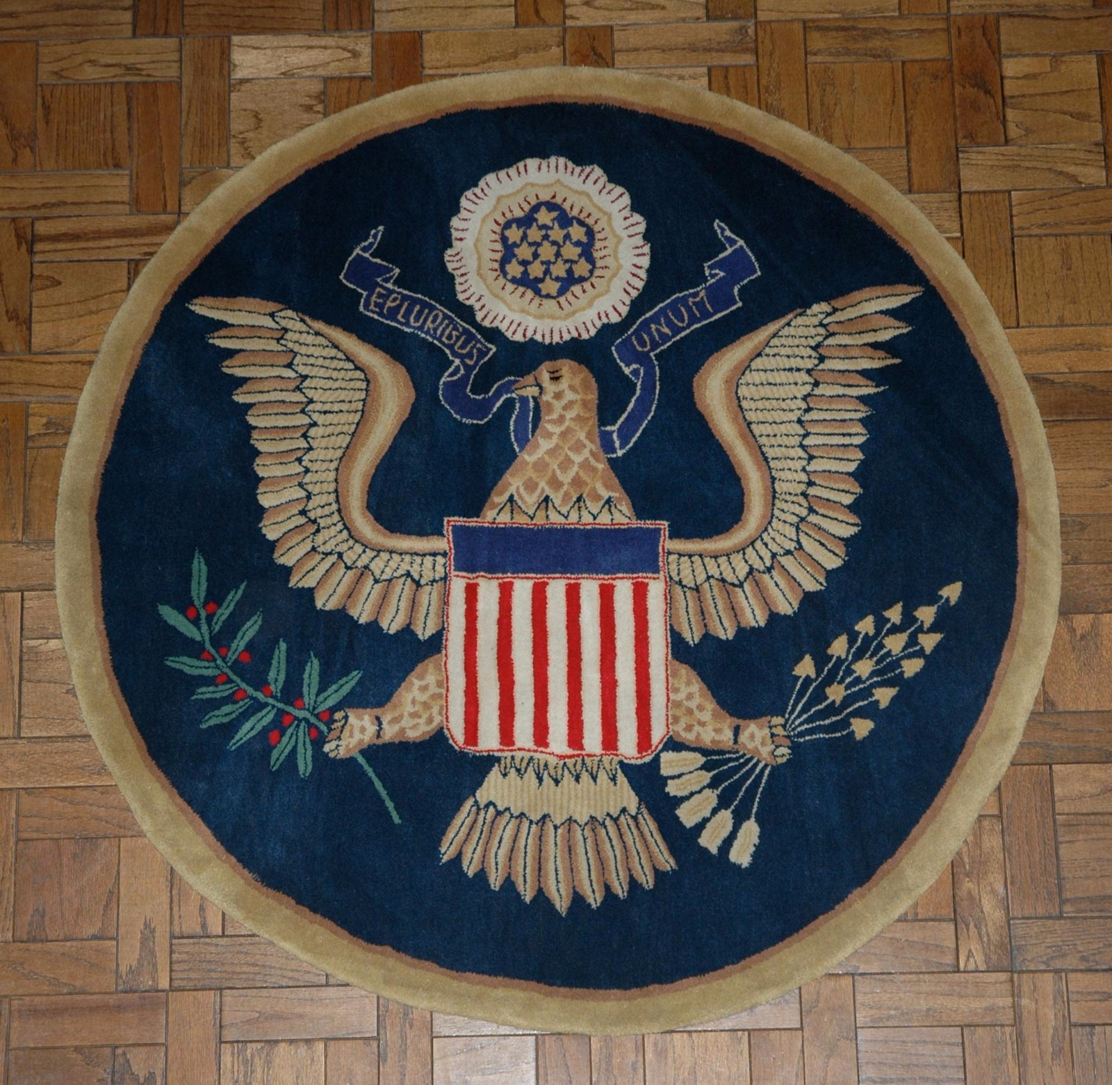 Celebrate the 250th Anniversary w/ Great Seal US Accent Rug for Home or Office
