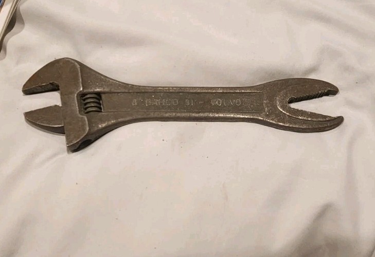 VINTAGE BAHCO No 31 ALLIGATOR ADJUSTABLE 8