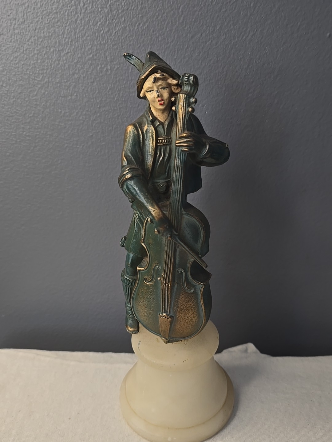 Vtg J.B. Hirsch Collection Woman Musician Vtg J.B. Hirsch Collection Woman Musician