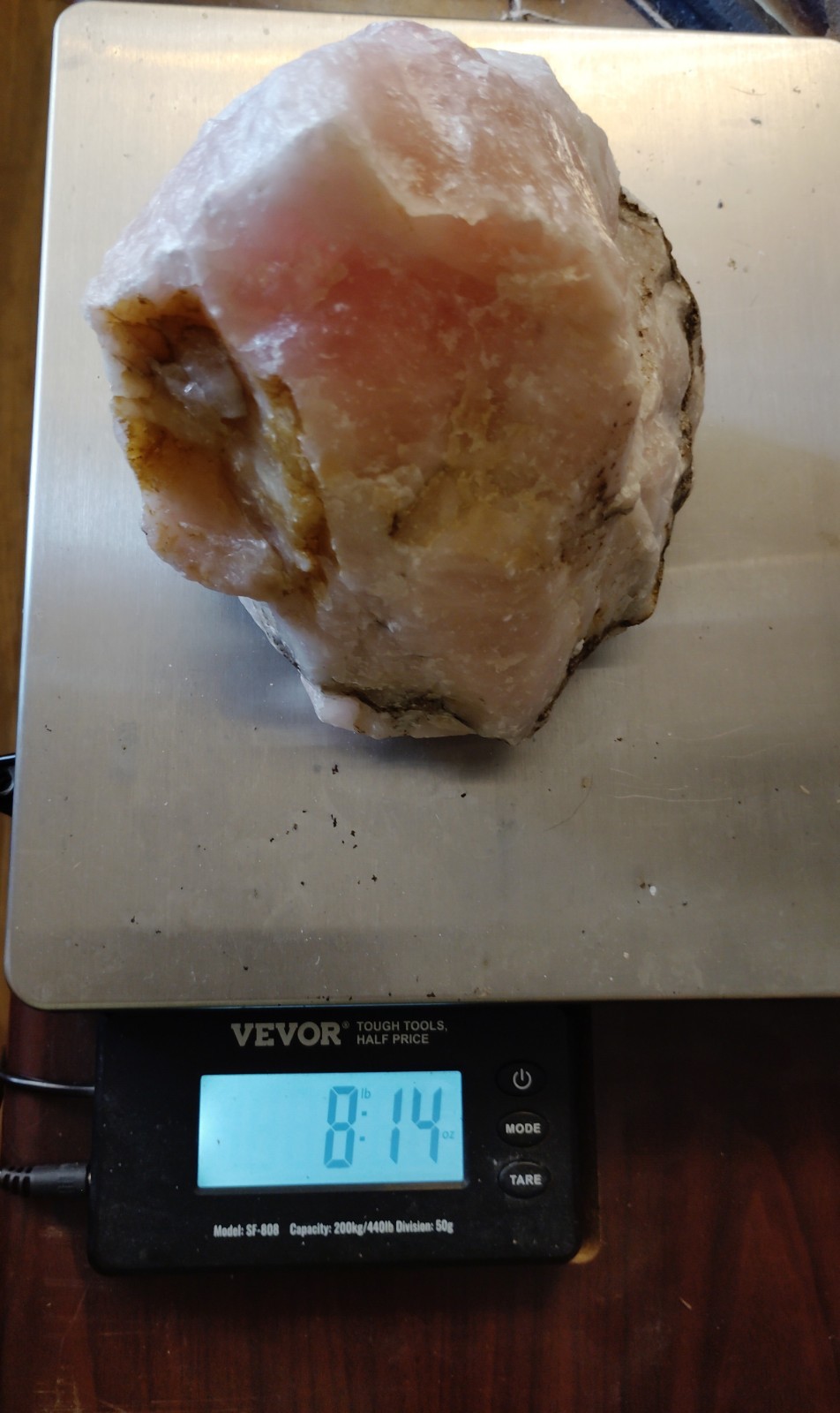 Huge 8+ Pound rose quartz💎🩷 Huge 8+ Pound rose quartz💎🩷