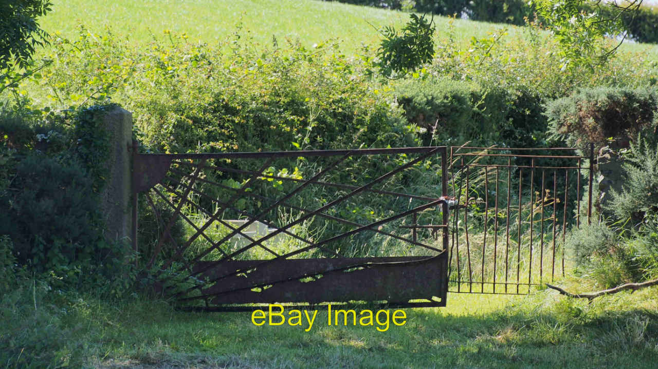 Photo 6x4 BCDR gate near Bangor Six Road Ends An old Belfast & County c2019 Photo 6x4 BCDR gate near Bangor Six Road Ends An old Belfast & County c2019
