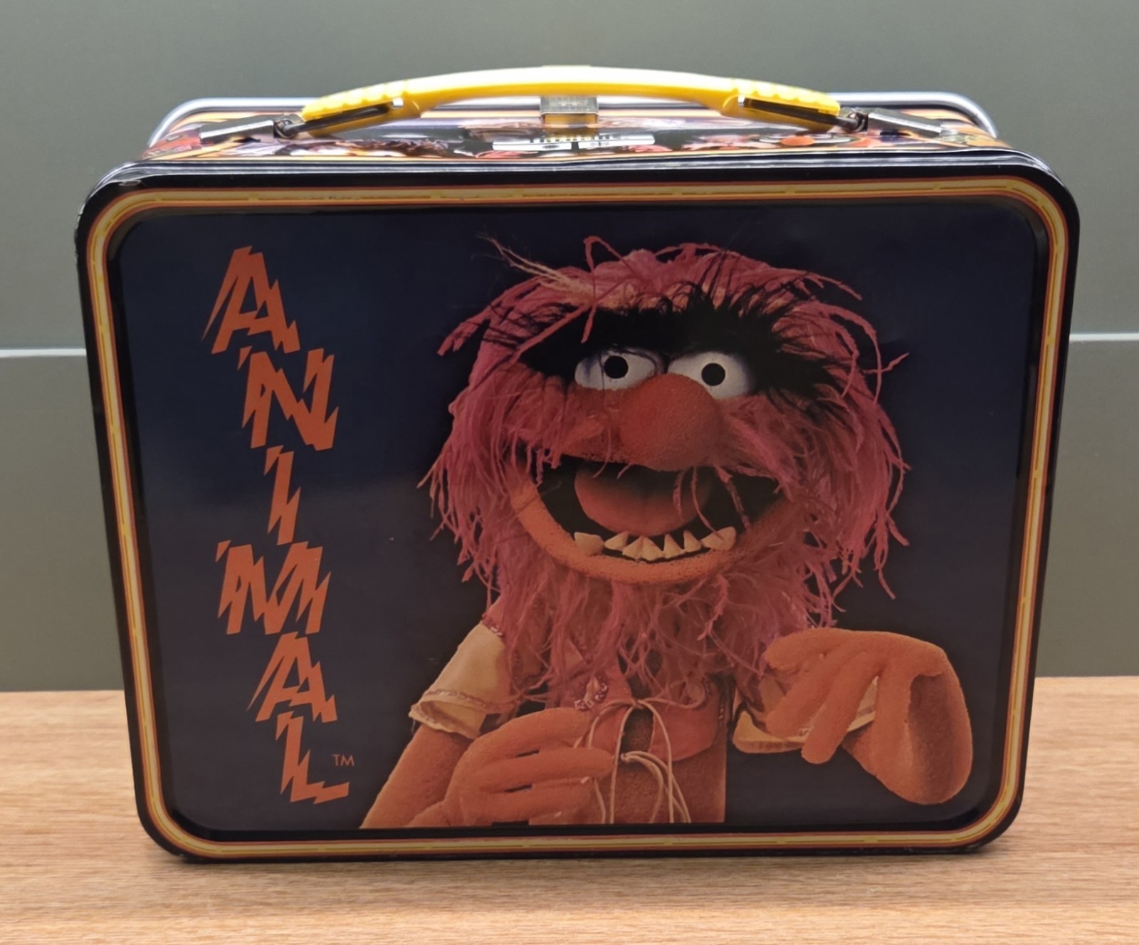 Vtg 1979 Jim Henson Muppets Metal Lunch Box ANIMAL Variant King Seeley EXCELLENT