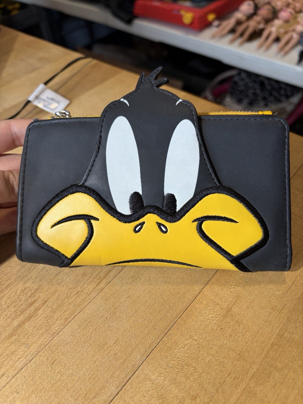 Loungefly Looney Tunes Daffy Duck Flap Wallet Loungefly Looney Tunes Daffy Duck Flap Wallet