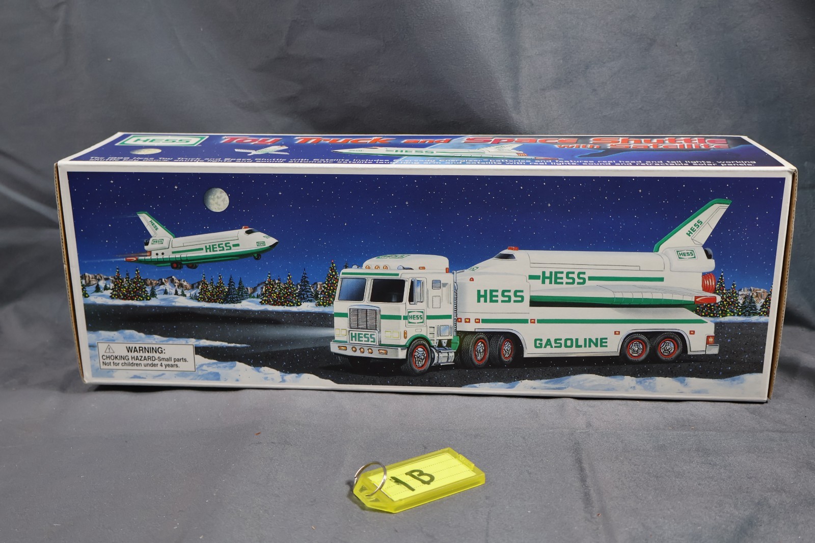 Vintage 1999 HESS Toy Truck and Space Shuttle with SATELLITE NIB Vintage 1999 HESS Toy Truck and Space Shuttle with SATELLITE NIB
