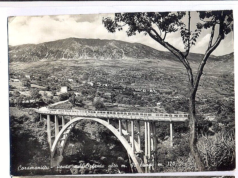 Caramanico. bridge over the Ofenta. Pescara. travelled 1950/1960 Caramanico. bridge over the Ofenta. Pescara. travelled 1950/1960