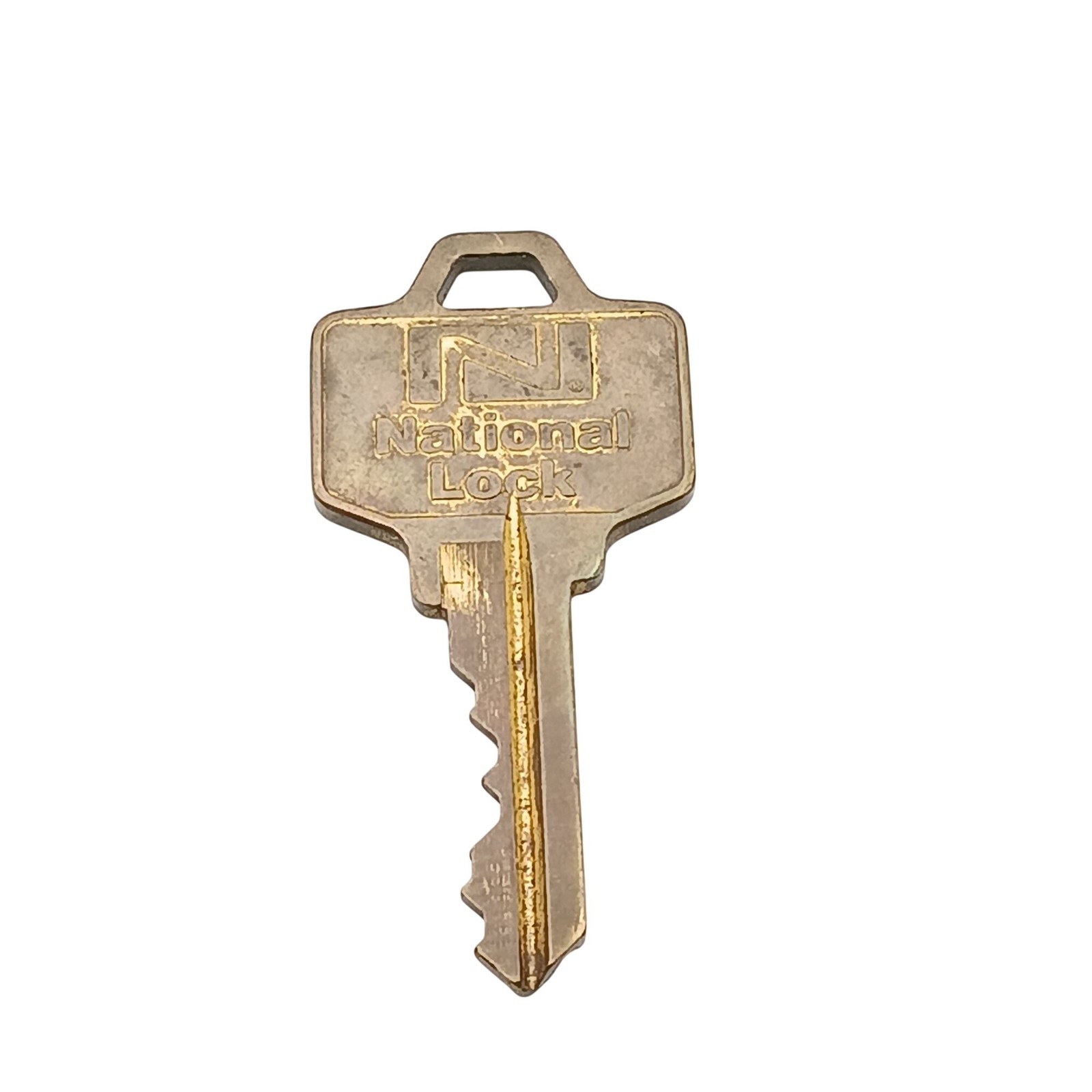 Vintage National Lock Key Brass 53995