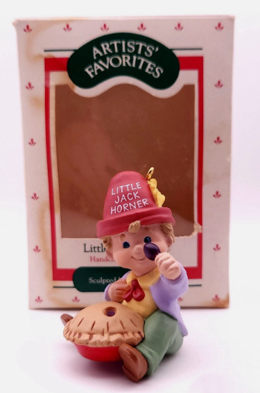 1988 Hallmark Ornament Vintage Little Jack Horner Artists Favorites Bob Siedler