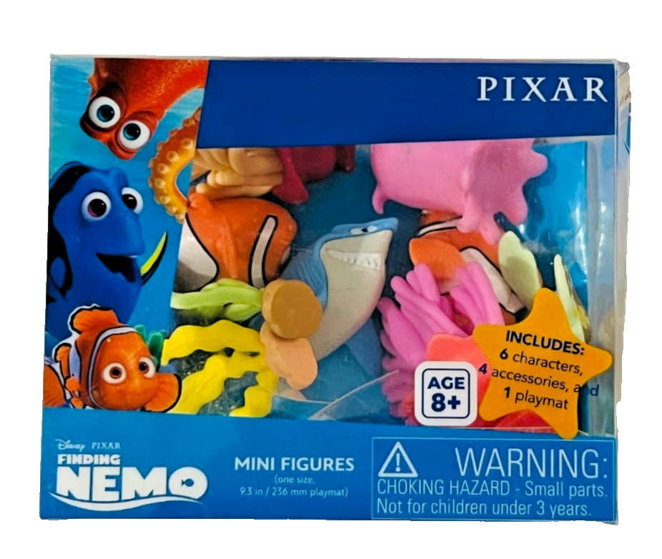 NEW Culturefly Critter Crate Disney Pixar Finding Nemo Mini Figures