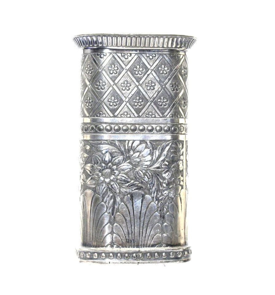 JAMES W TUFFTS #2215 VICTORIAN SODA FOUNTAIN SPOON /STRAW HOLDER 1885-1895 JAMES W TUFFTS #2215 VICTORIAN SODA FOUNTAIN SPOON /STRAW HOLDER 1885-1895