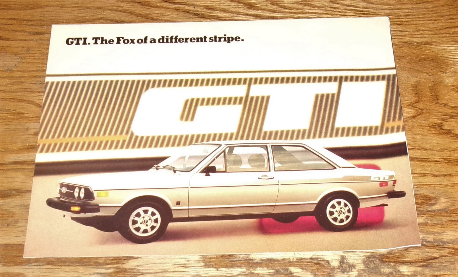 Original 1979 Audi Fox GTI Sales Brochure 79 Original 1979 Audi Fox GTI Sales Brochure 79