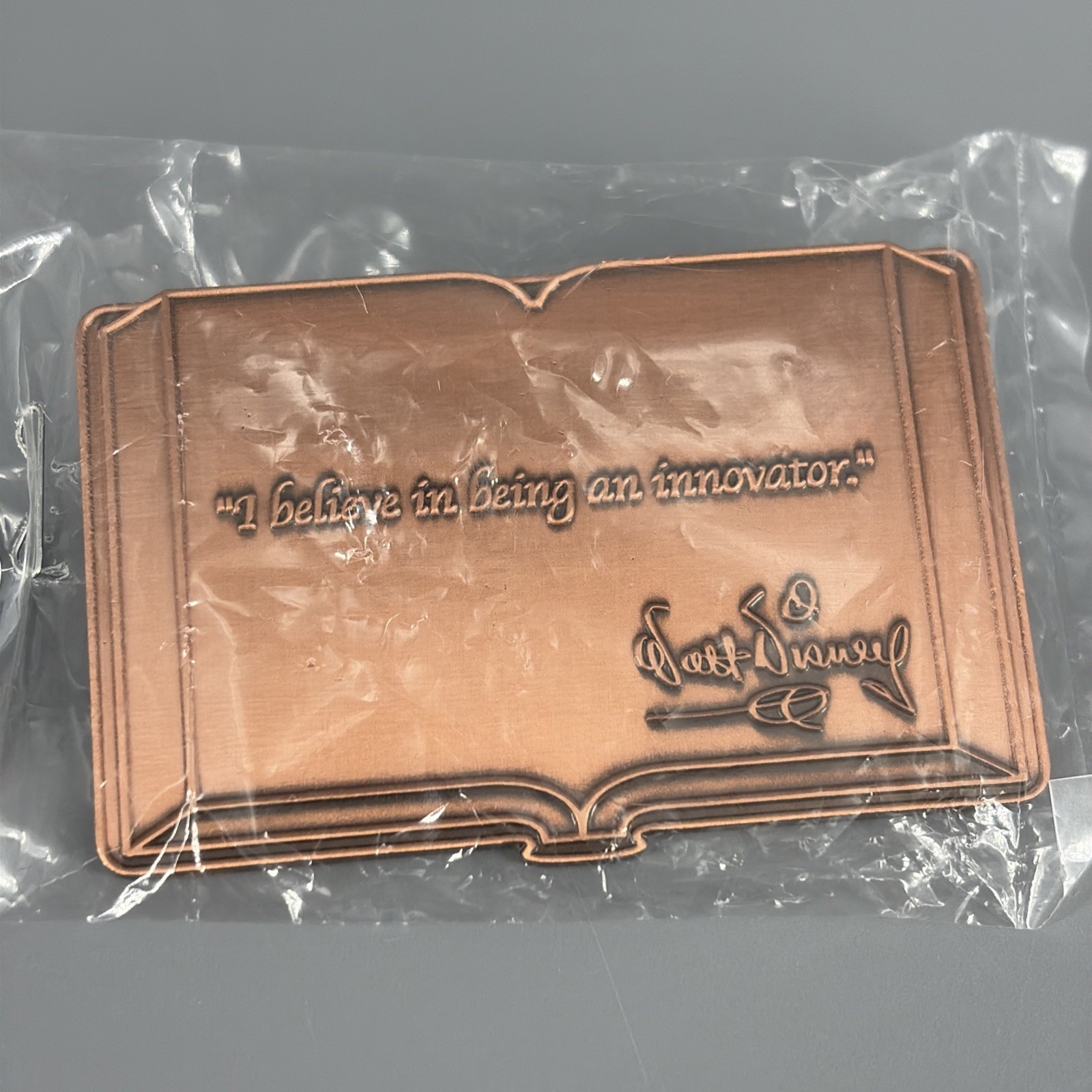 Disney Pin - Disney Auctions Quote - I Believe In Being An Innovator LE 100 1644 Disney Pin - Disney Auctions Quote - I Believe In Being An Innovator LE 100 1644