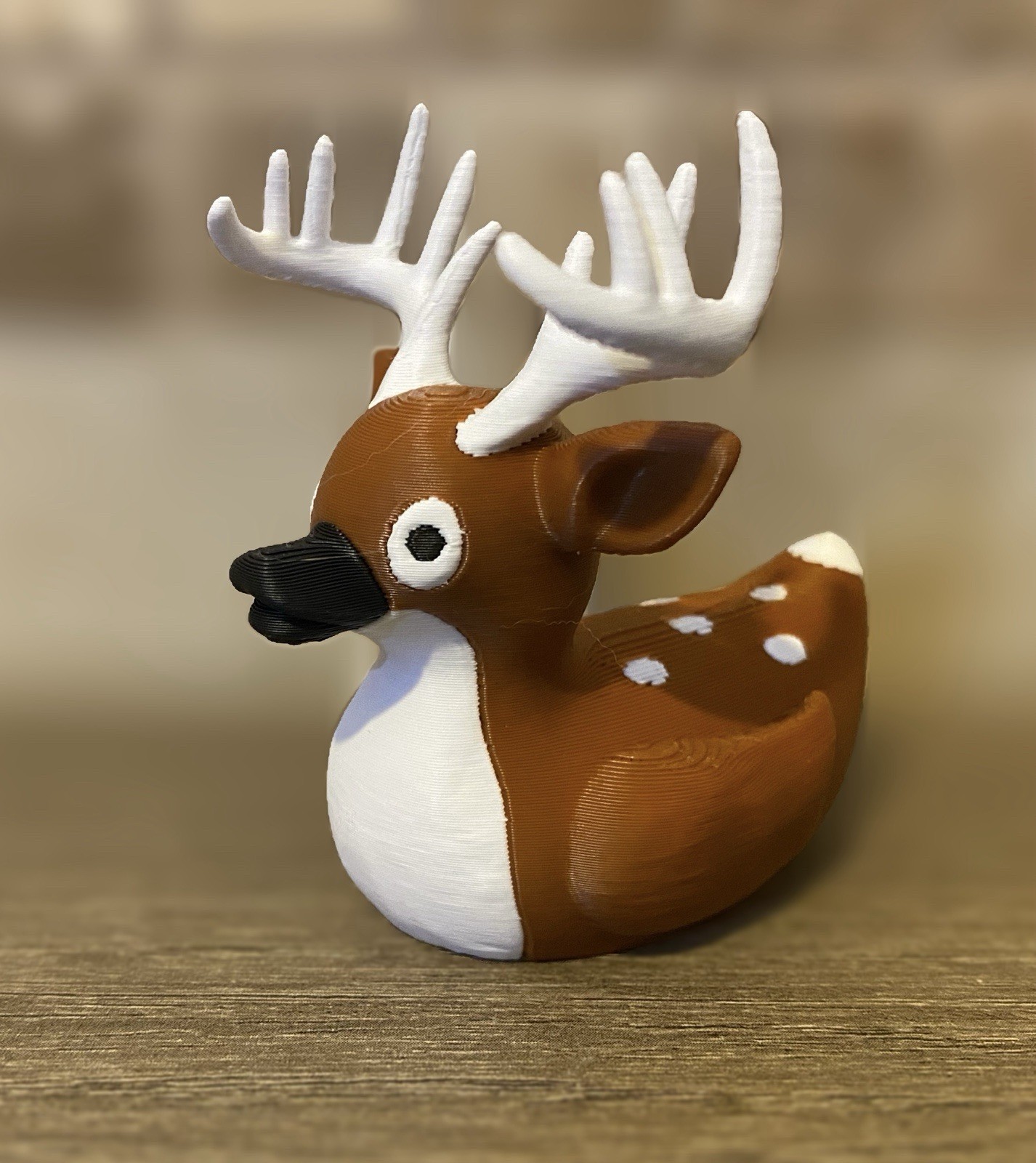 Deer Duck - 3D Print Figurine - Jeep Ducking Gift - Cruises - Collectible Deer Duck - 3D Print Figurine - Jeep Ducking Gift - Cruises - Collectible