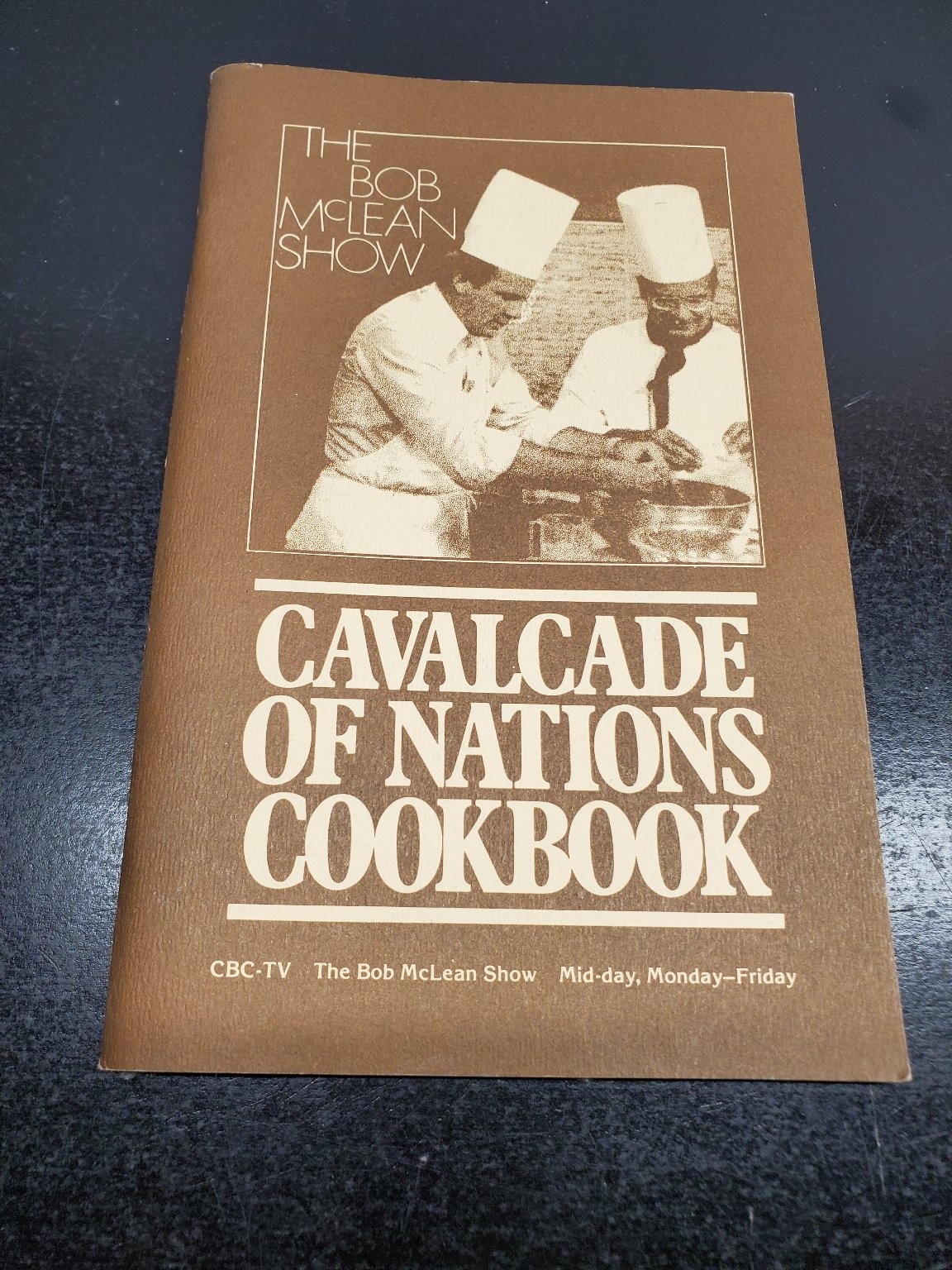 Vintage 1978 CBC TV The Bob McLean Show Cavalcade of Nations Cookbook Booklet