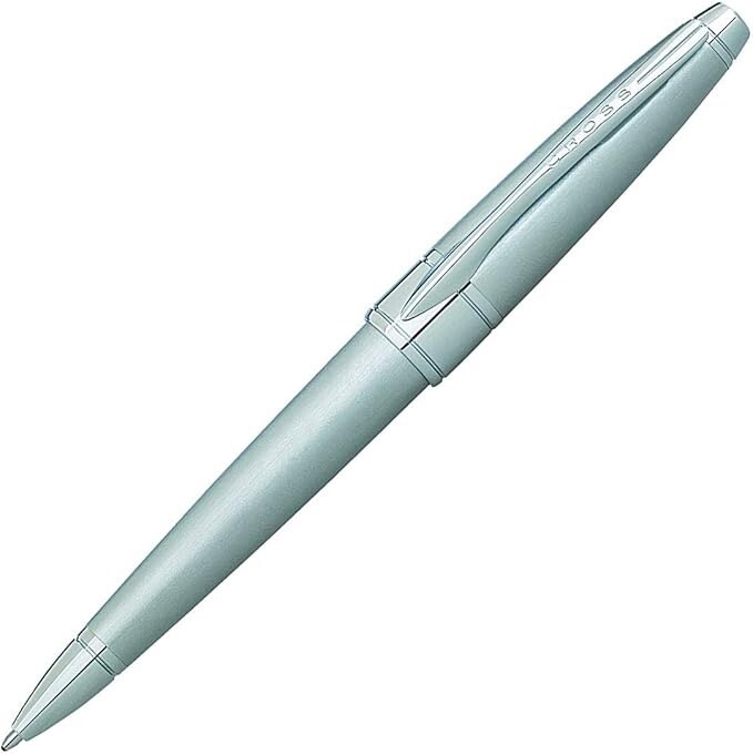 Cross Apogee Brushed Chrome Ballpoint Pen - Chrome New In Box AT0122DC-18 Cross Apogee Brushed Chrome Ballpoint Pen - Chrome New In Box AT0122DC-18