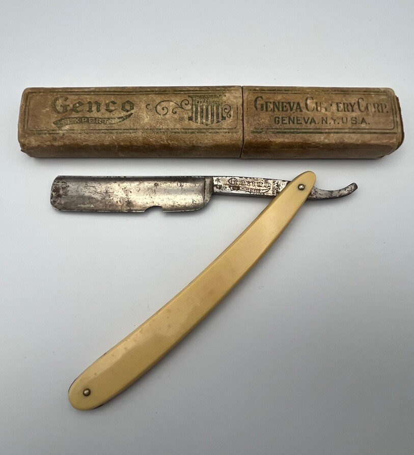 RARE Straight Edge Razor Antique \