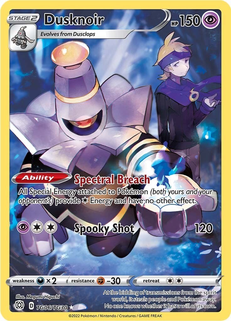 Dusknoir Holofoil [SWSH09:TG - TG06/TG30]