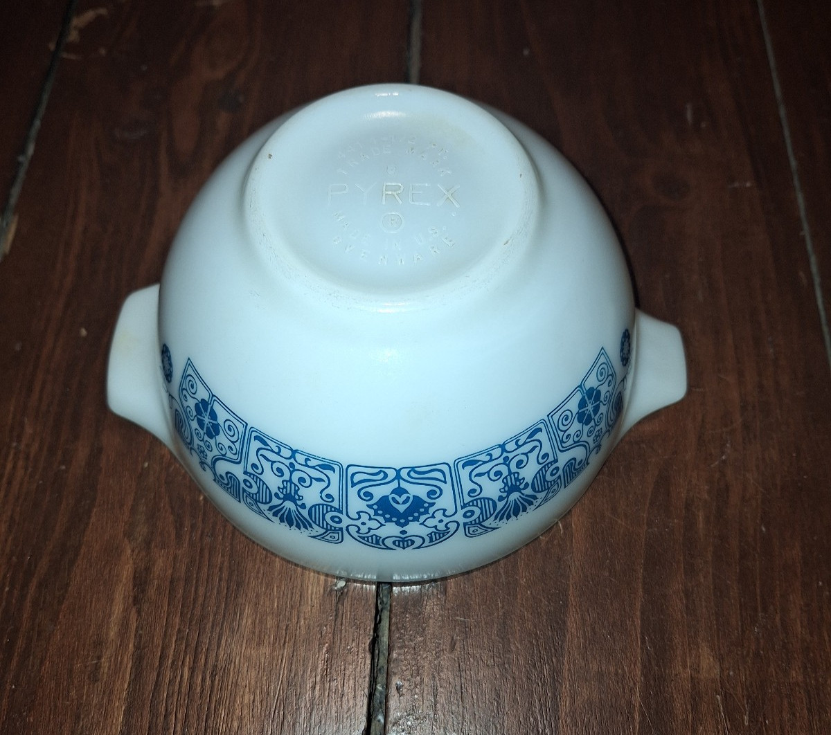 Vintage PYREX HORIZON BLUE CINDERELLA MIXING BOWL #441 1.5 qt USA 1960s Vintage PYREX HORIZON BLUE CINDERELLA MIXING BOWL #441 1.5 qt USA 1960s