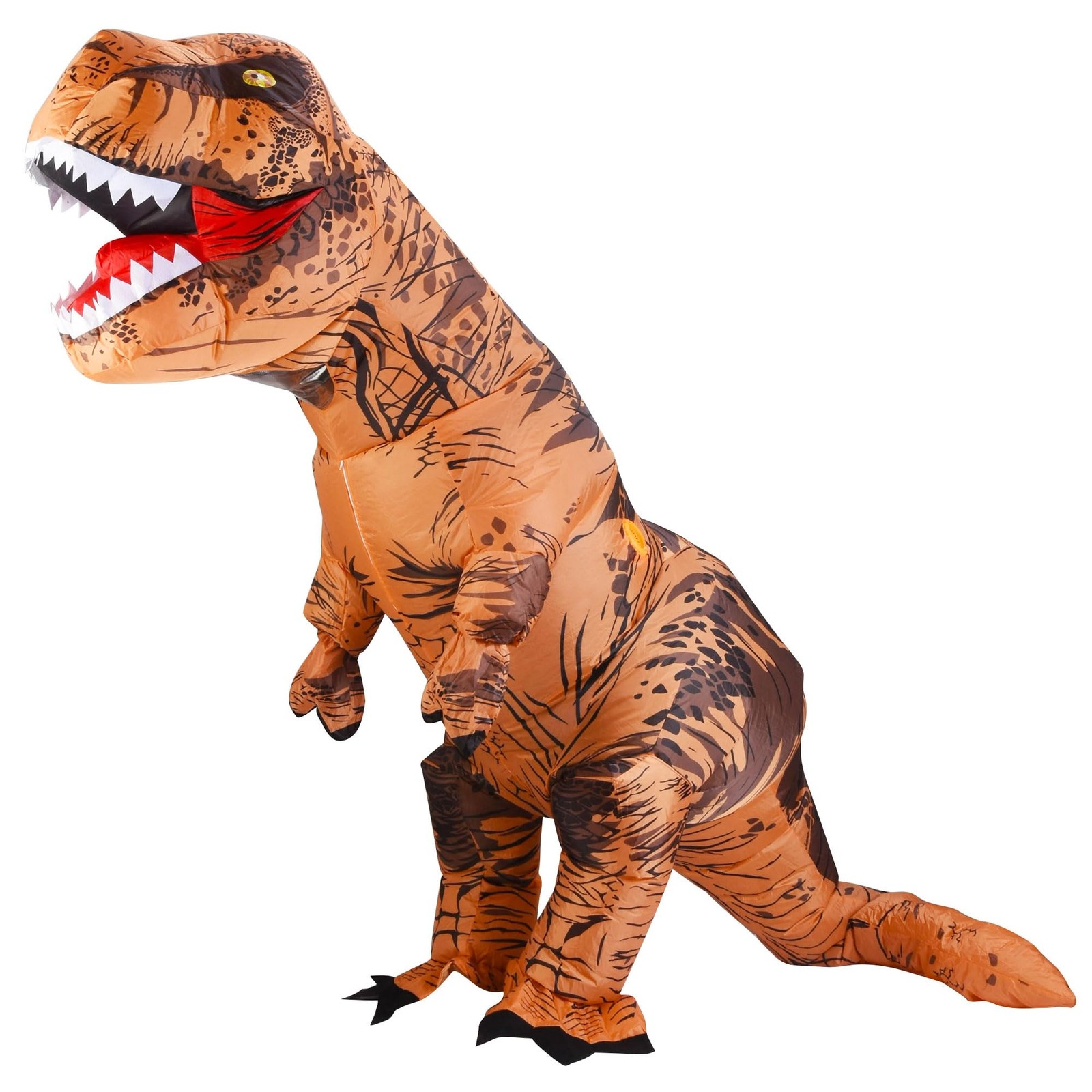 Lulu Home Halloween Dinosaur Costume, Inflatable T-Rex 7.5FT, Brown T-rex Lulu Home Halloween Dinosaur Costume, Inflatable T-Rex 7.5FT, Brown T-rex