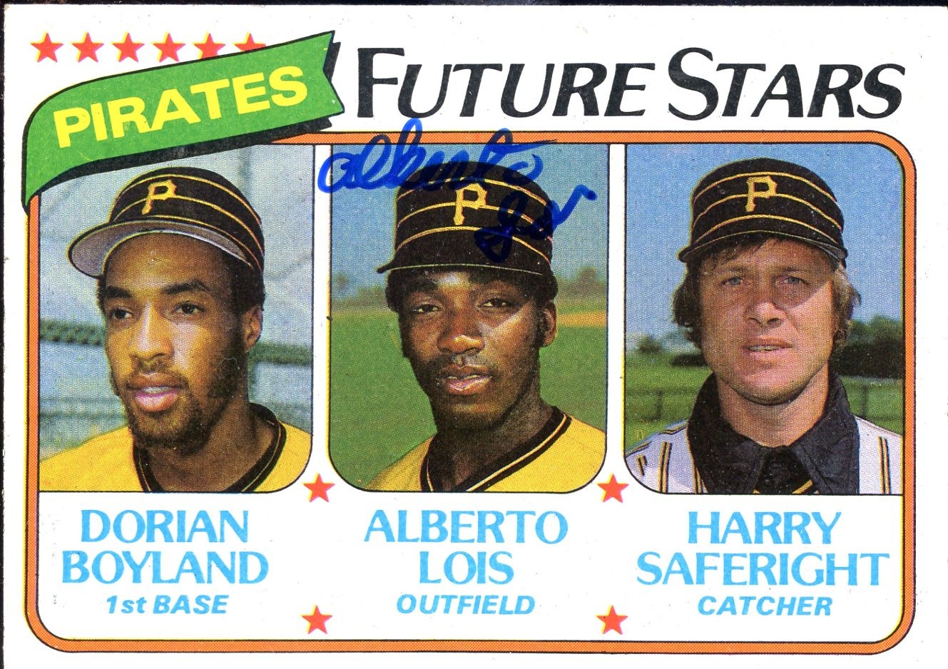 Alberto Lois (d.) SIGNED 1980 Topps \'Future Stars\' #683 obtained INPERSON