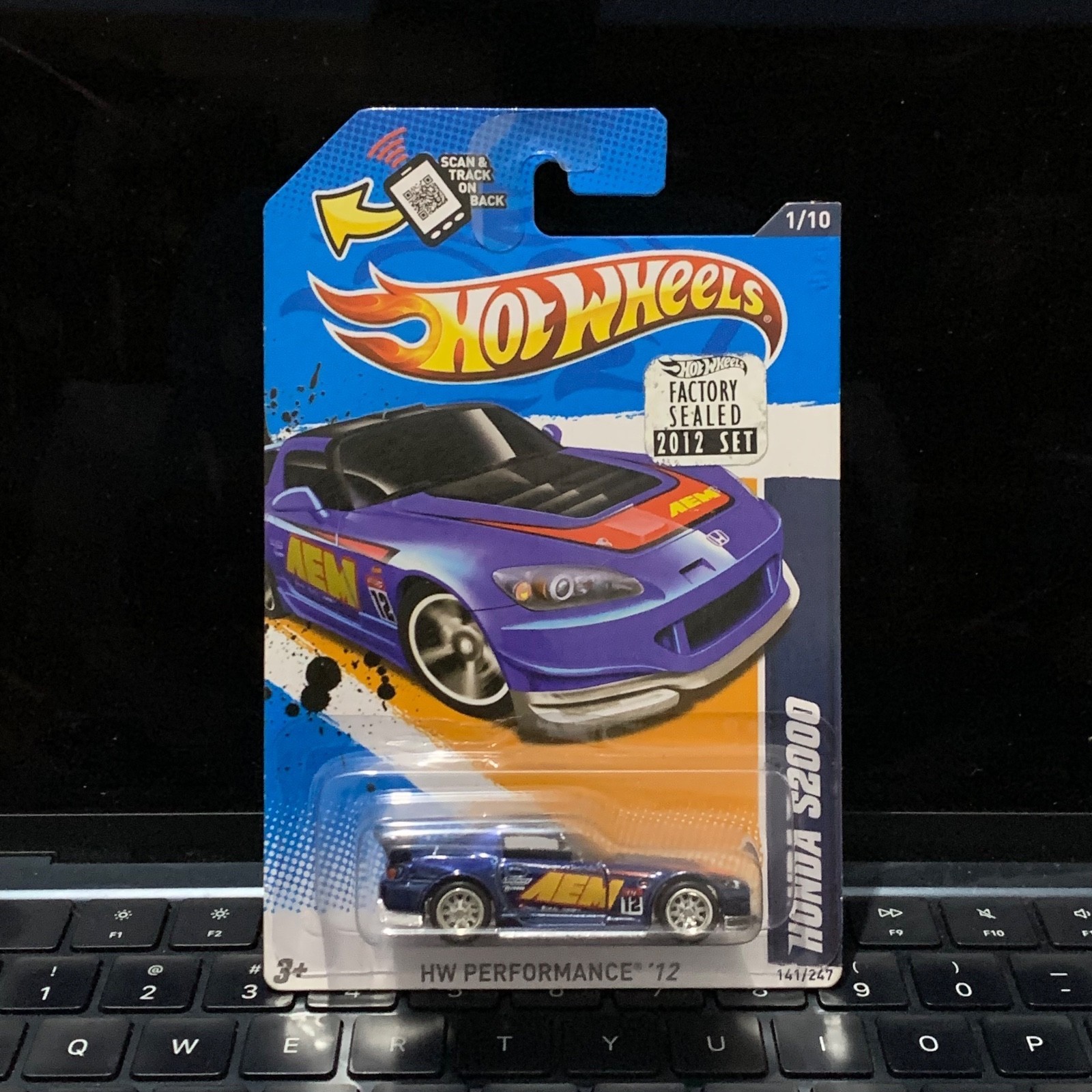 Hot Wheels Factory Sealed 2012 Super Treasure Hunt Honda S2000 with Protector Hot Wheels Factory Sealed 2012 Super Treasure Hunt Honda S2000 with Protector