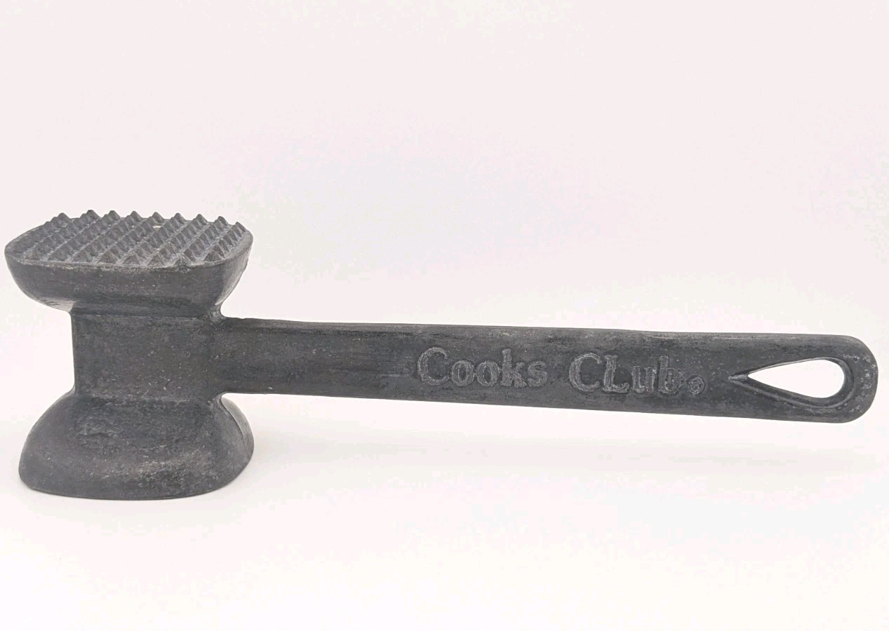 Vintage Cooks Club Meat Tenderizer Mallet
