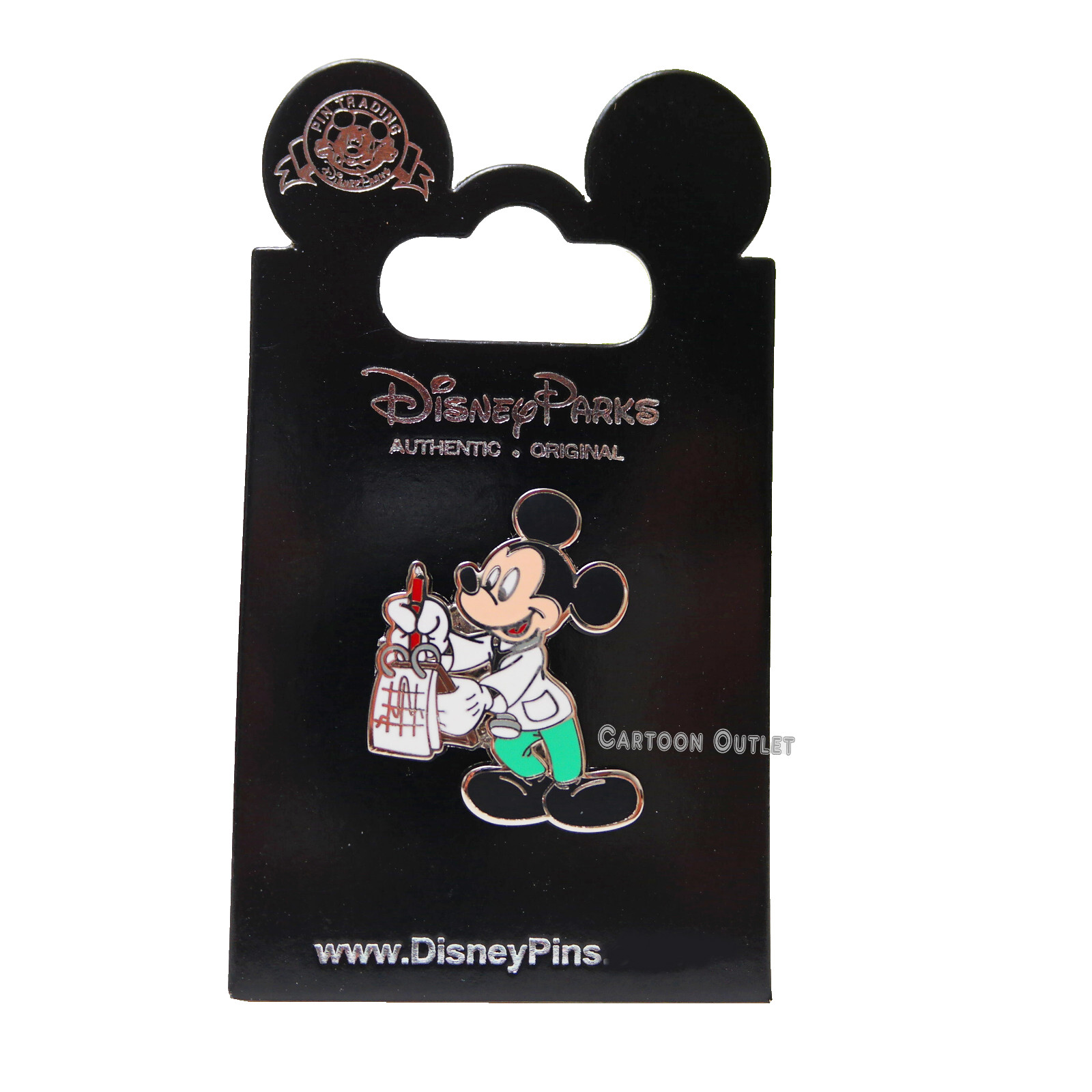 Disney Parks Mickey Mouse As Doctor Career Pin Collectible Trading Licensed Dr