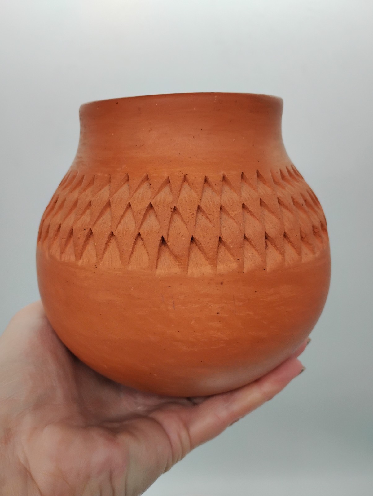 Vintage 70s Hopi Pottery by MAE MUTZ 5.25 \