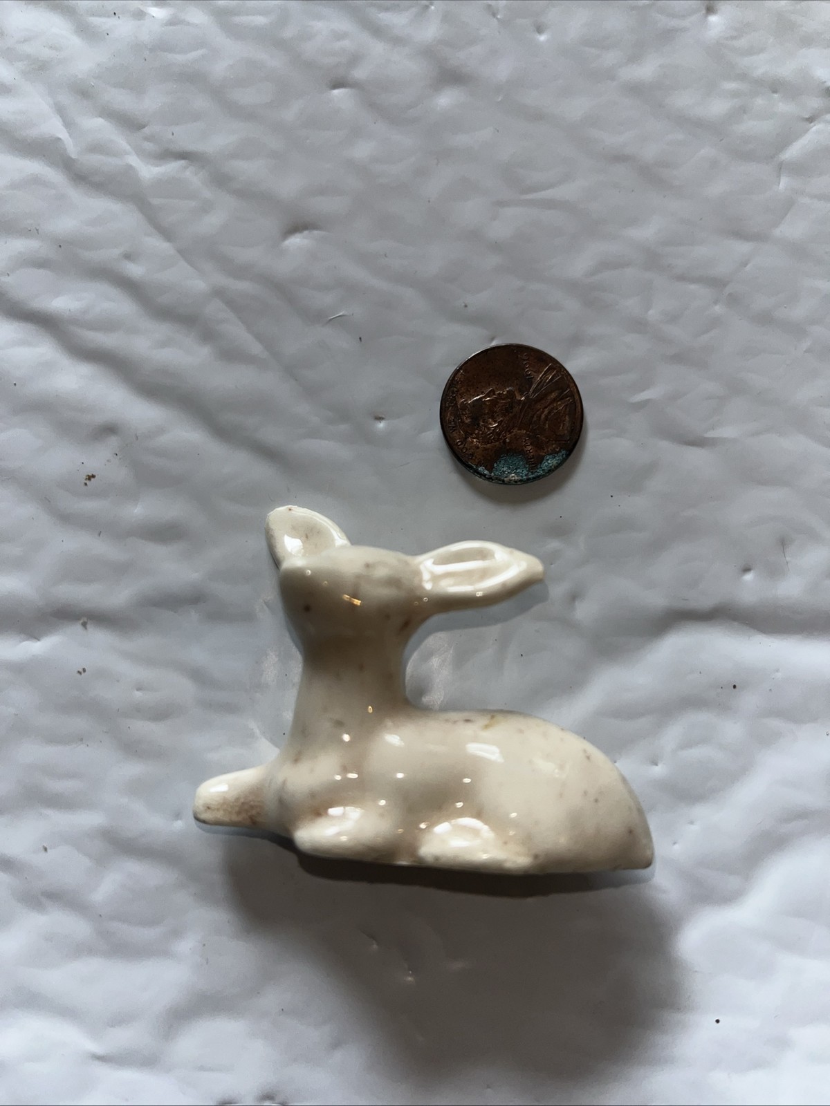 Vintage Deer Porcelain Miniature 