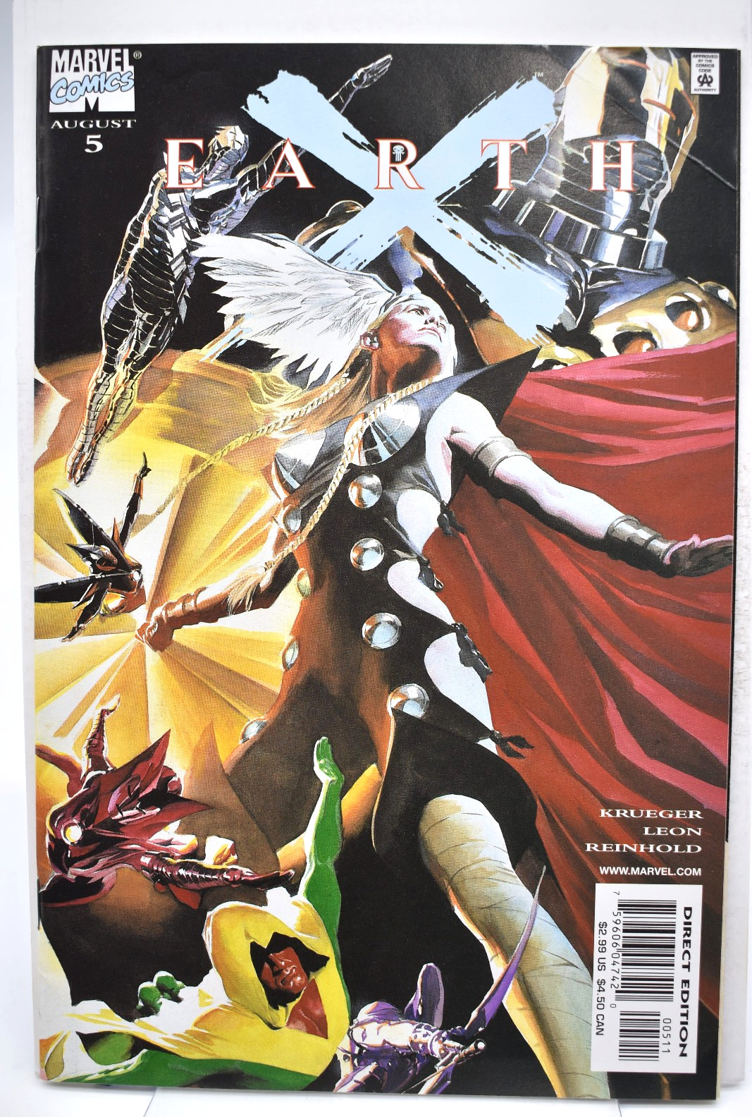 Earth X (1999) #5 - Marvel Comics Earth X (1999) #5 - Marvel Comics