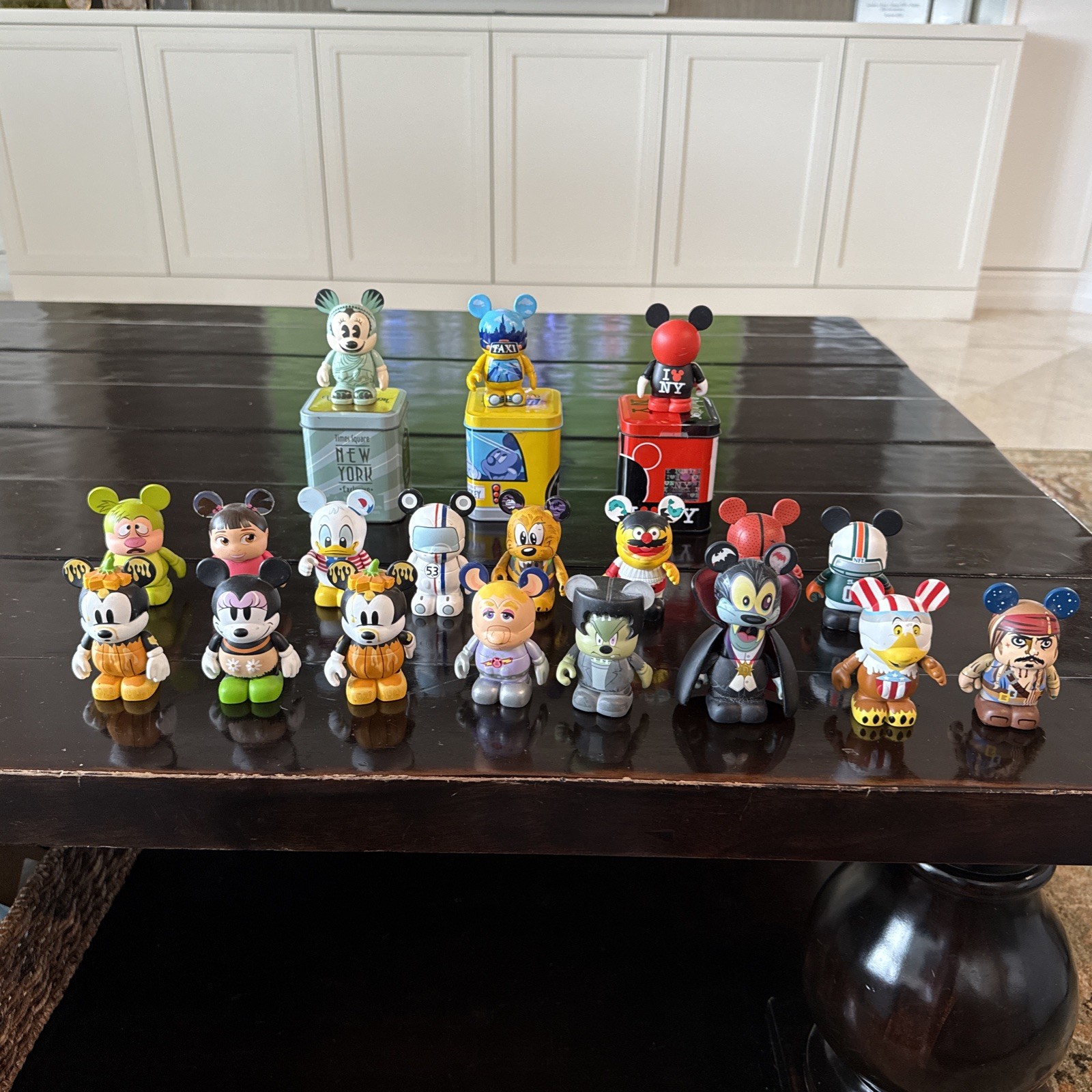 Disney Collectible Vinylmation Lot of 19 Figurines
