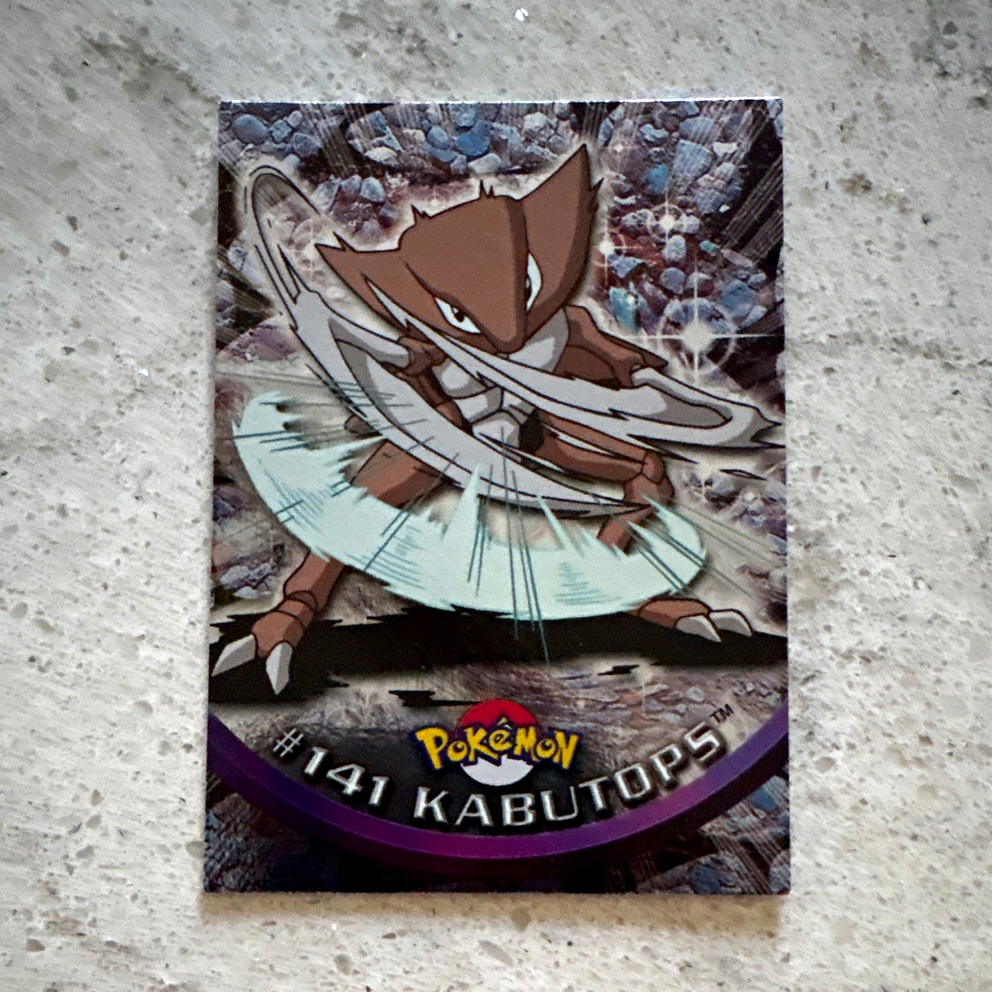 Topps Pokémon TV Animation #141 Kabutops 2000 English