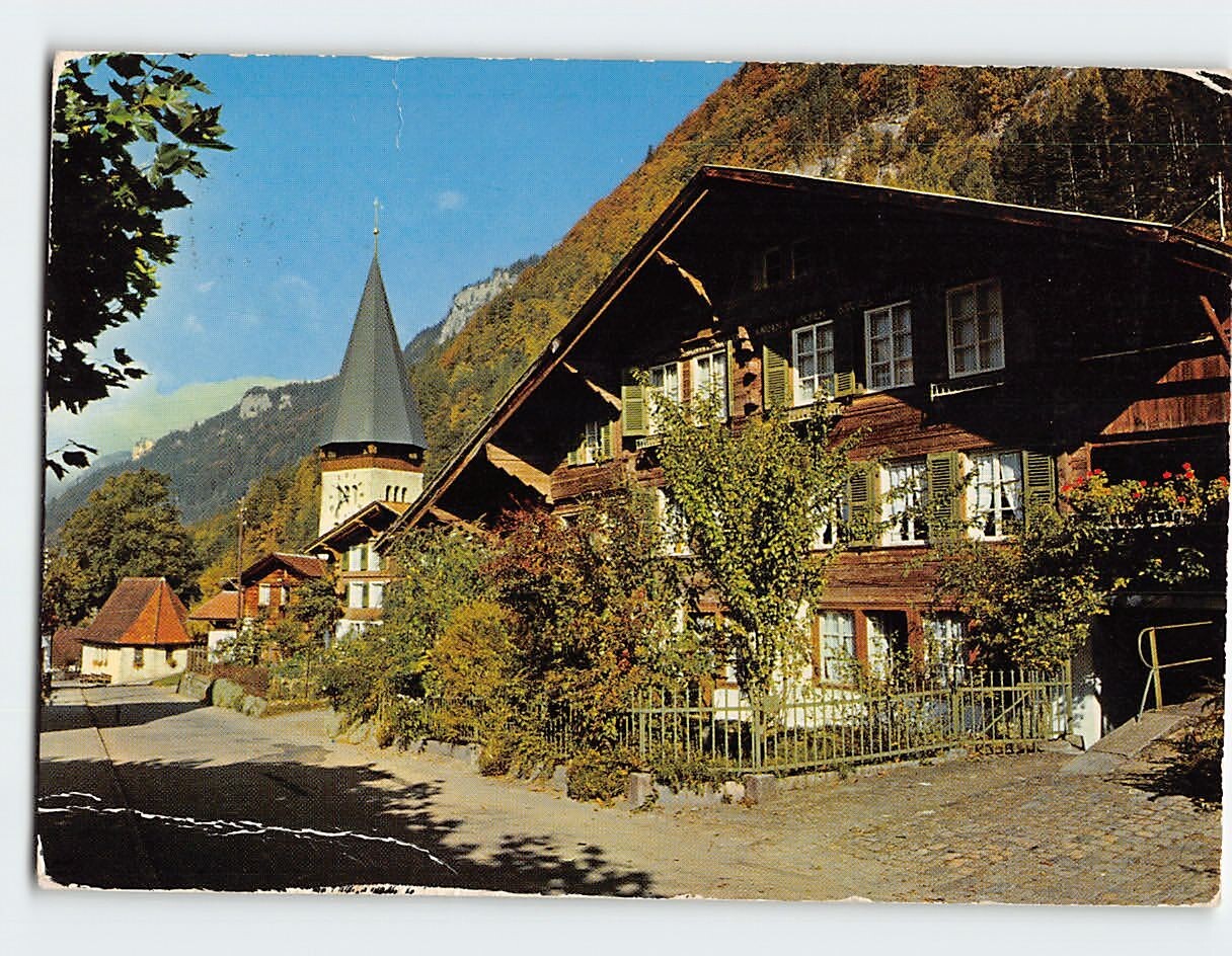 Postcard Meiringen Switzerland