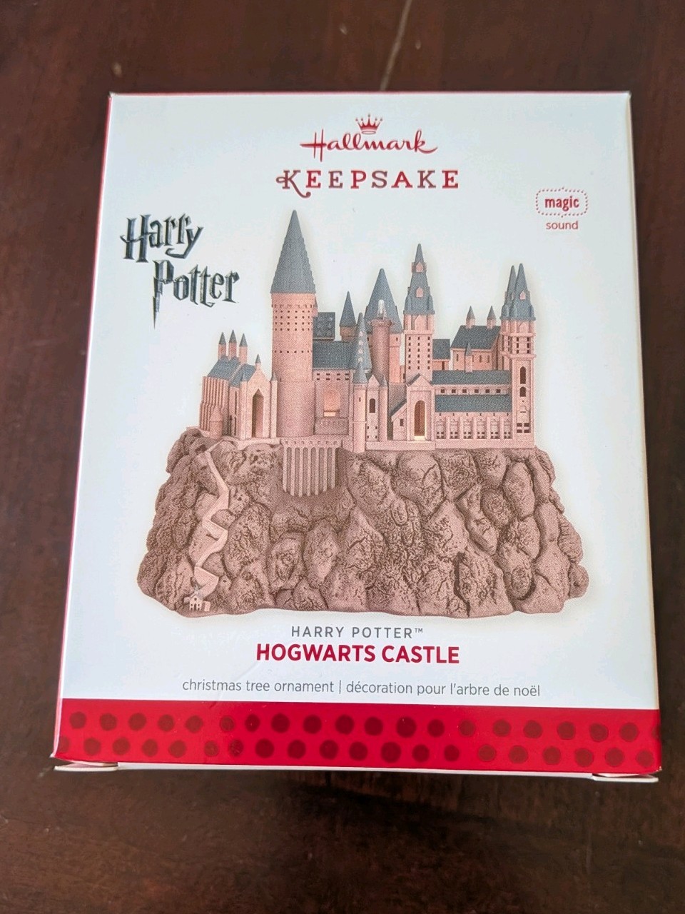 Harry Potter Hallmark Hogwarts Castle Magic Ornament 2013 QXI2102 Hedwig's Theme Harry Potter Hallmark Hogwarts Castle Magic Ornament 2013 QXI2102 Hedwig's Theme