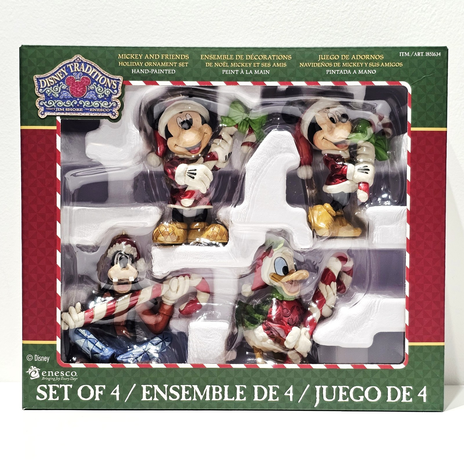 Enesco Disney by Jim Shore Mickey Mouse Friends Figurine Ornaments Decor