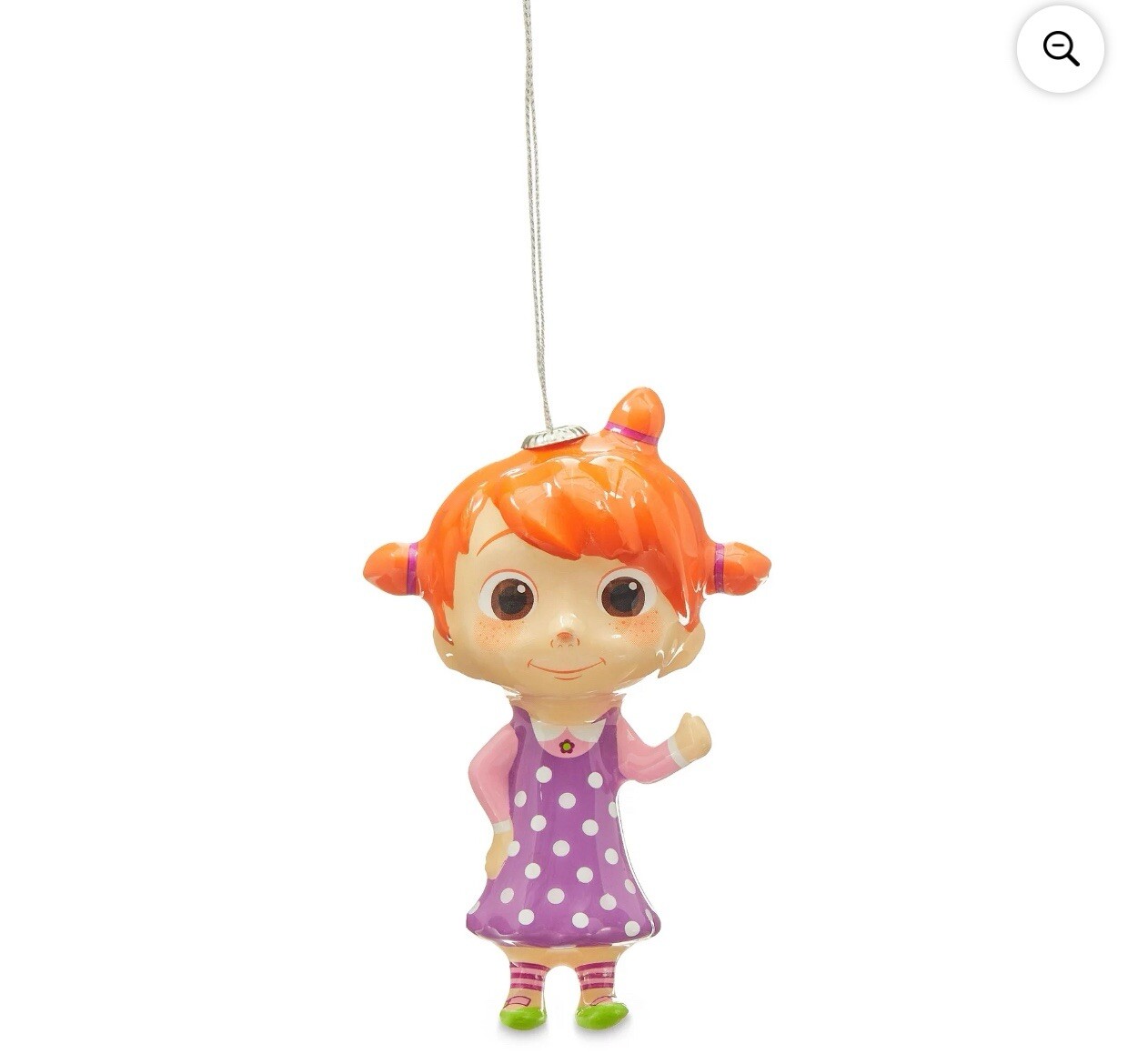 NEW Cocomelon Yoyo Little Girl Christmas Tree Decoupage Holiday Ornament