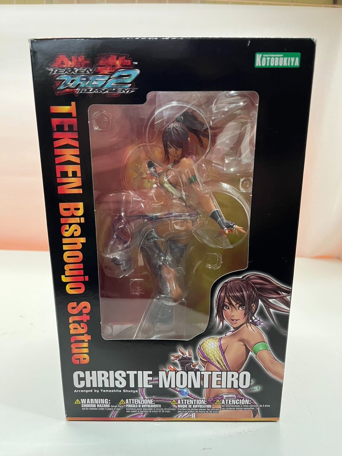KOTOBUKIYA TEKKEN Christie Monteiro Bishoujo Statue 1/7 Scale Figure - Used KOTOBUKIYA TEKKEN Christie Monteiro Bishoujo Statue 1/7 Scale Figure - Used