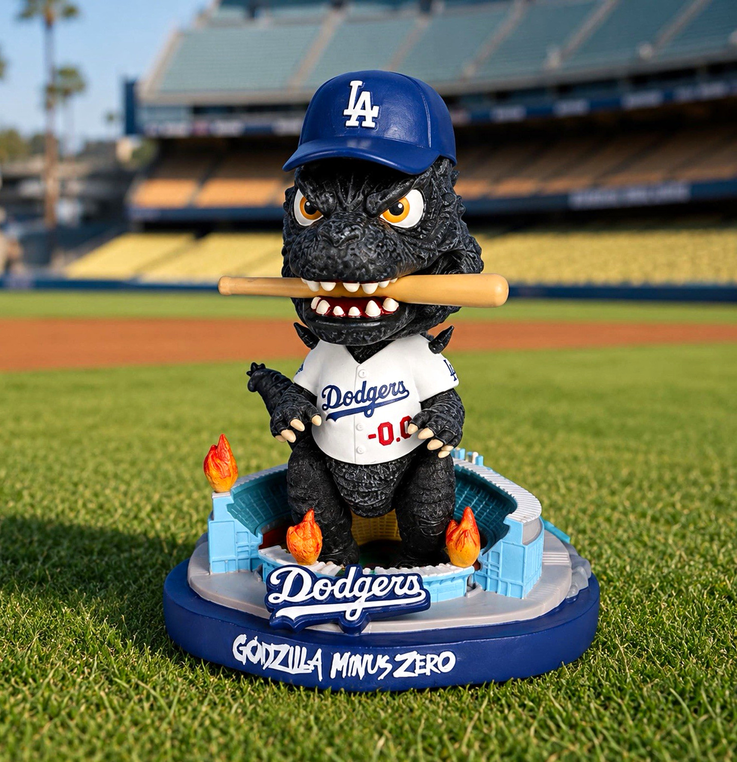 Godzilla x Dodgers Limited Edition Bobblehead Godzilla Minus One PRESALE 9/24